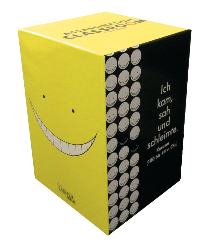 Assassination Classroom Box 01, Bände 01-08 im Sammelschuber mit Extra